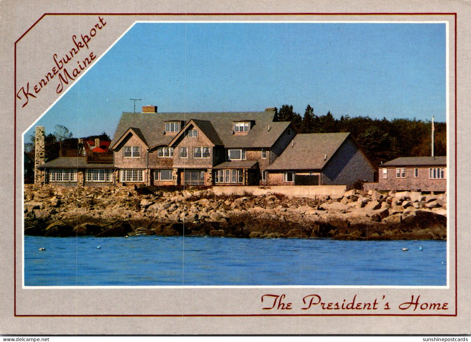 Maine Kennebunkport The Summer Home Of President George Walker Bush - Kennebunkport