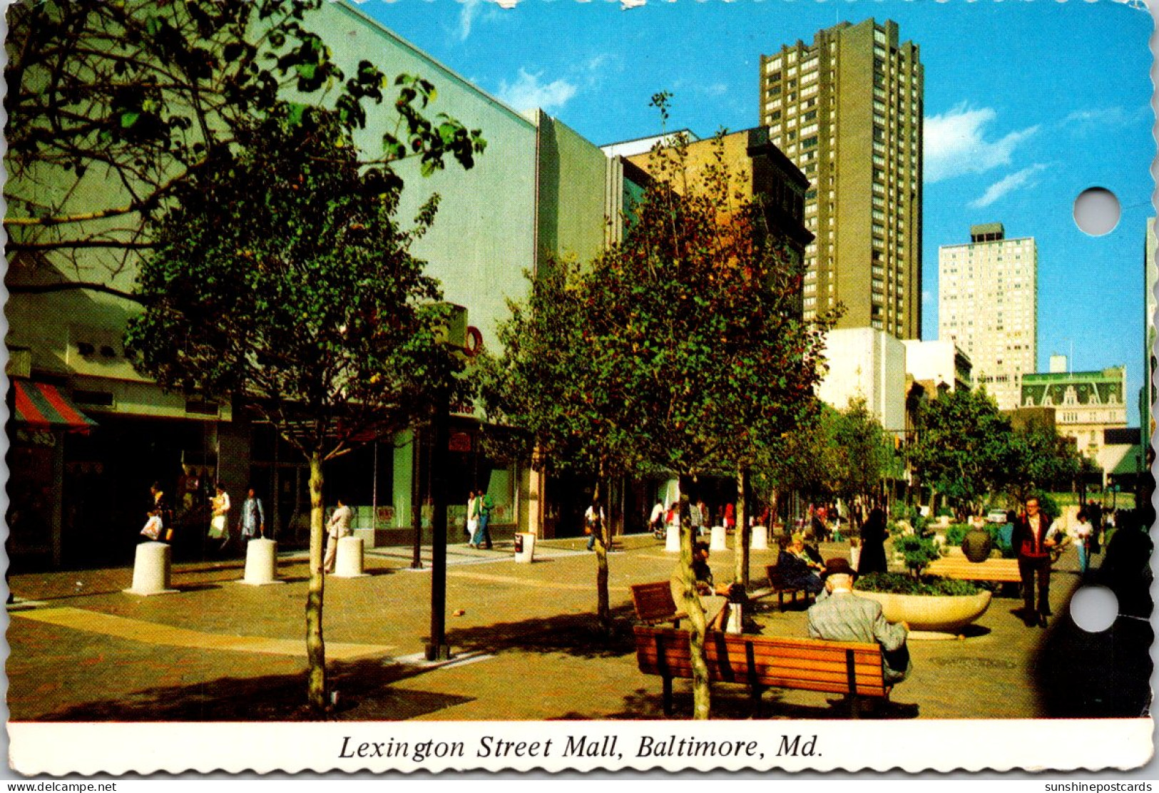 Maryland Baltimore Lexington Street Mall - Baltimore