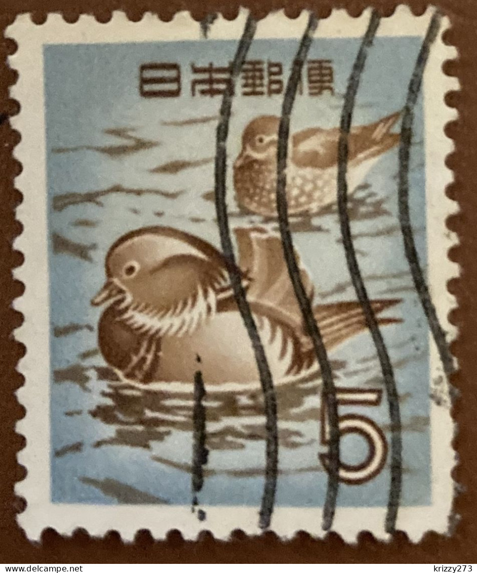 Japan 1955 Aix Galericulata Peking Duck 5y - Used - Gebraucht