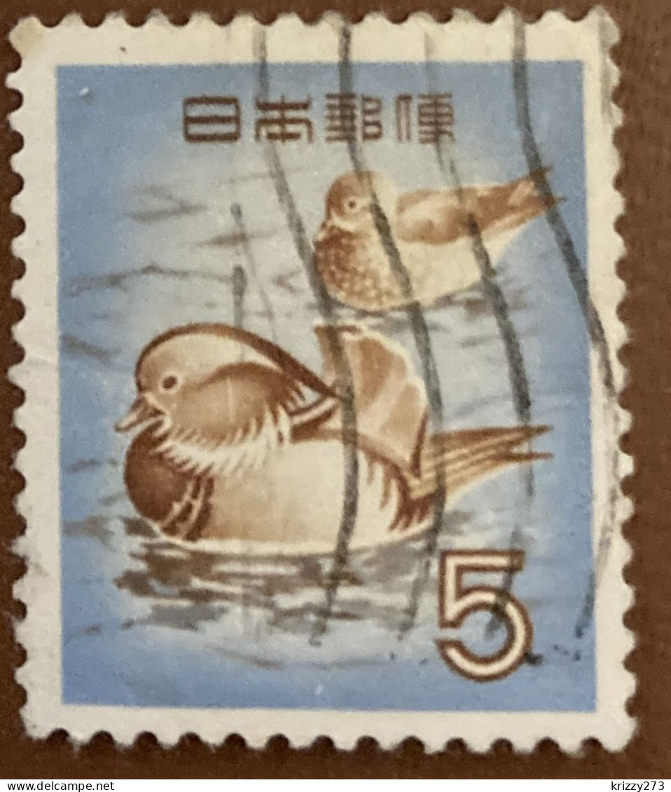 Japan 1955 Aix Galericulata Peking Duck 5y - Used - Gebruikt