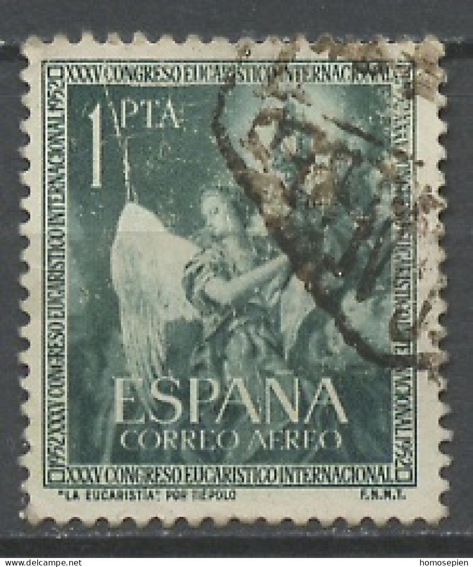 Espagne - Spain - Spanien Poste Aérienne 1952 Y&T N°PA255 - Michel N°F1008 (o) - 1p œuvre De Tiepolo - Gebruikt