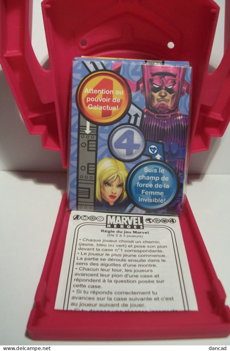 FIGURINE  - MARVEL  HEROES  -  Mc Donald's  ( 2008 ) - Gli Eroi Della Marvel