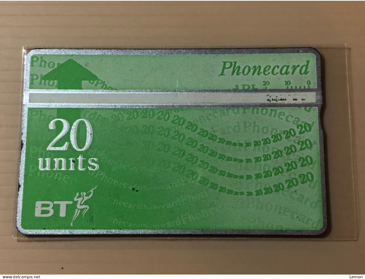 UK United Kingdom - British Telecom Phonecard - 20 Units - Set Of 1 Used Card - Collections