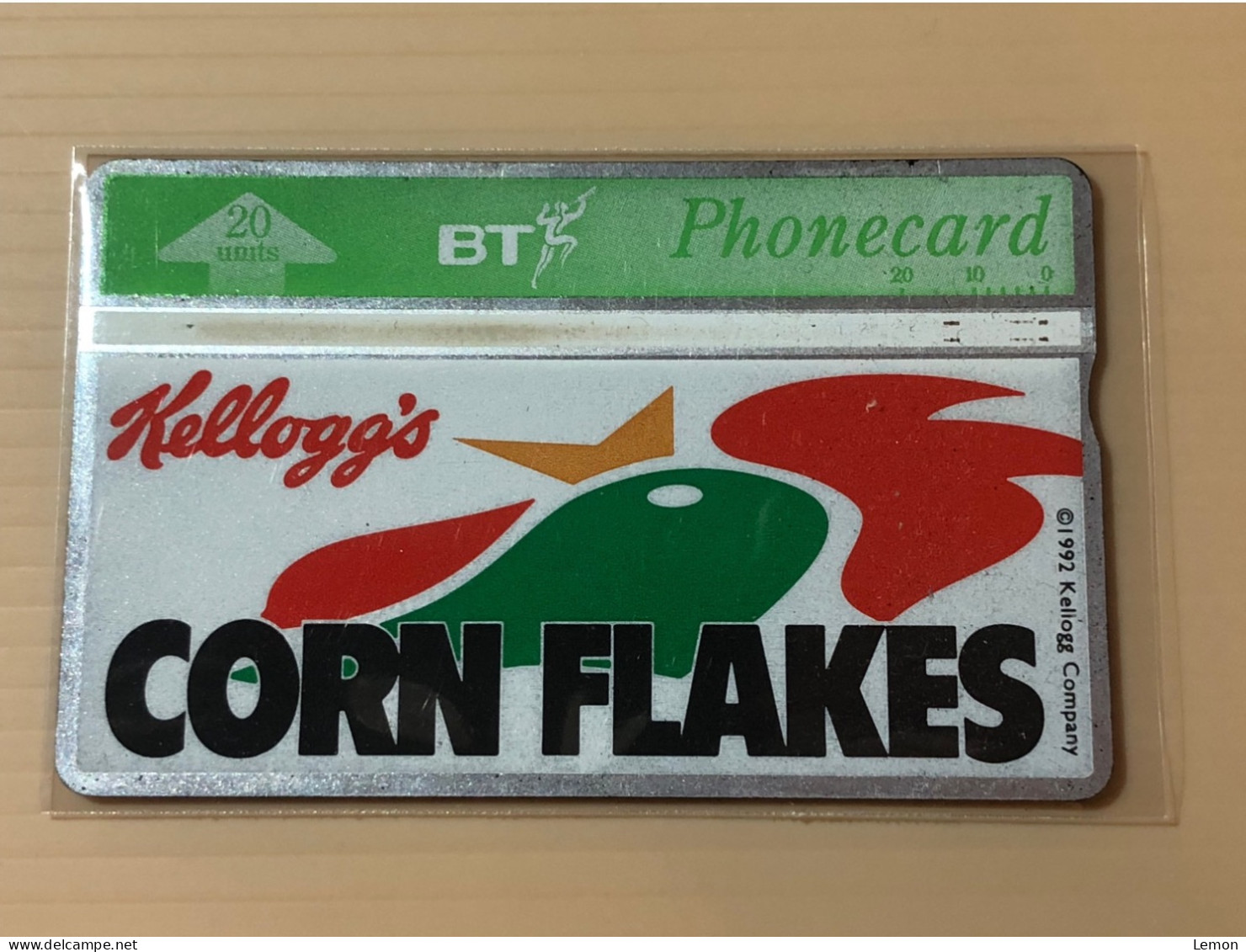 UK United Kingdom - British Telecom Phonecard - Kellogg’s Cornflakes - Set Of 1 Used Card - Sammlungen