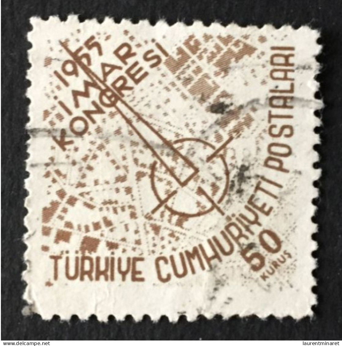TURQUIE / 1955 / N°Y&T : 1233 - Oblitérés