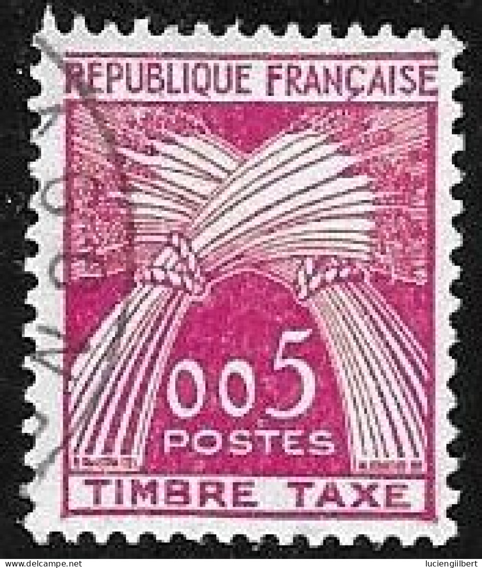 TAXE  -  TIMBRE N° 90  -   GERBE TIMBRE TAXE  -    OBLITERE  -  1960 - 1960-.... Afgestempeld