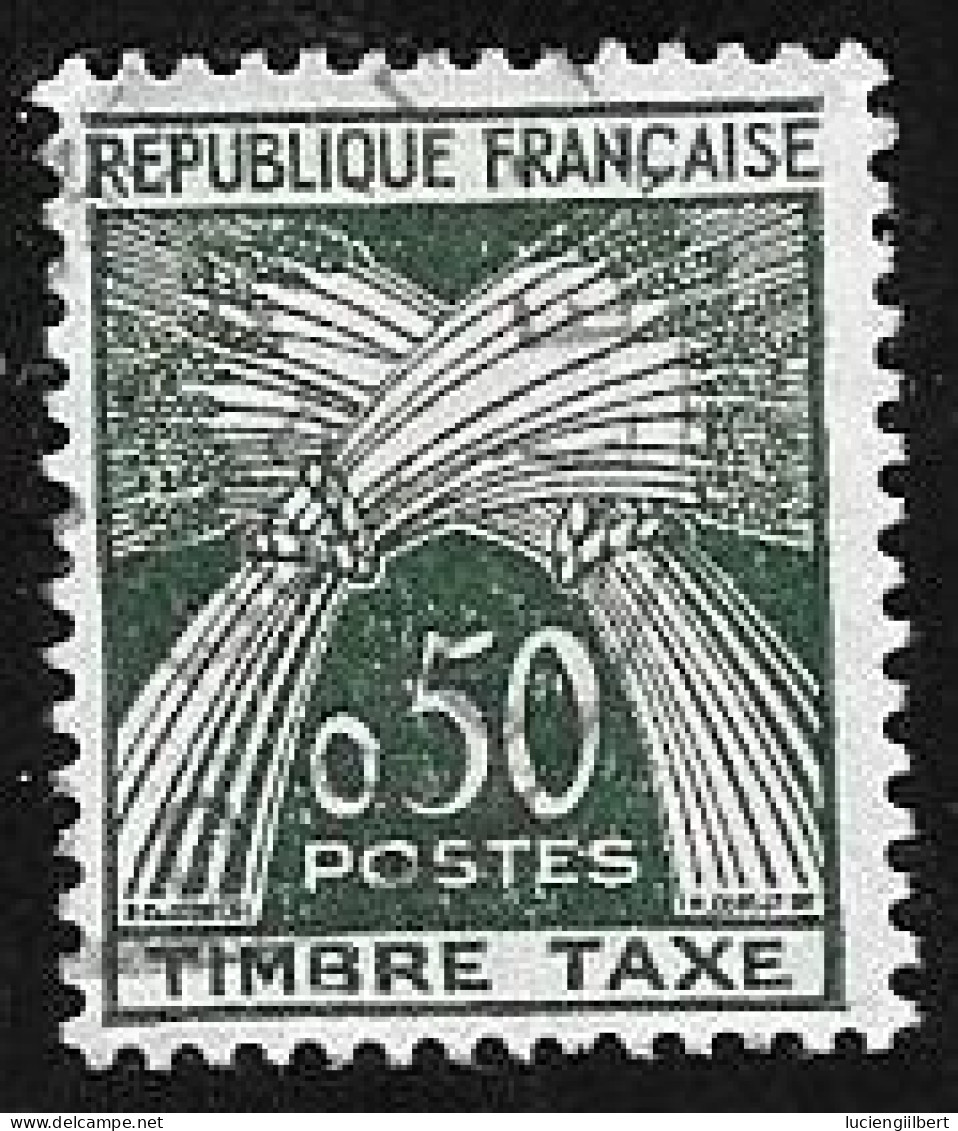 TAXE  -  TIMBRE N° 93  -   GERBE TIMBRE TAXE  -    OBLITERE  -  1960 - 1960-.... Usati