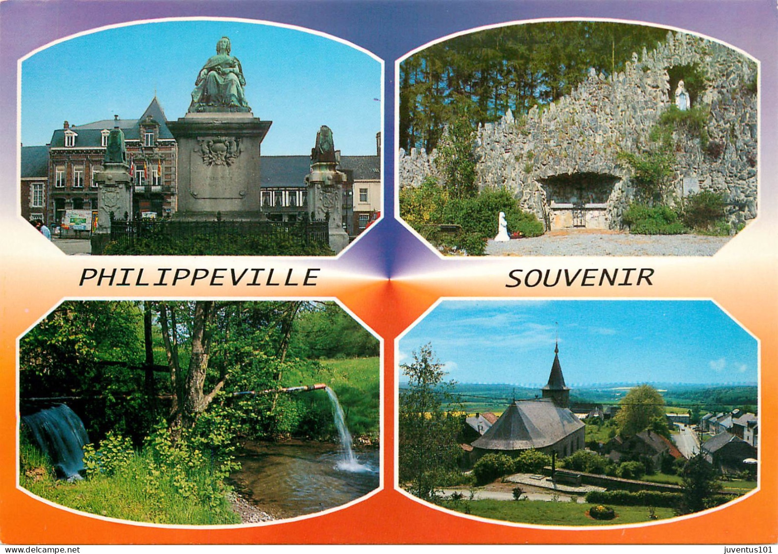 CPSM Philippeville Souvenir-Multivues      L2171 - Philippeville