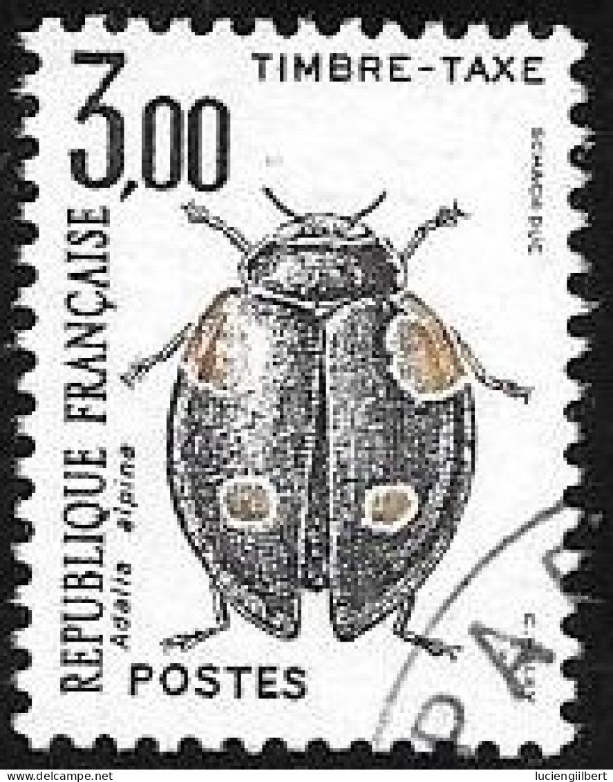 TAXE  -  TIMBRE N° 111    -   INSECTES  -     OBLITERE  -  1983 - 1960-.... Usati