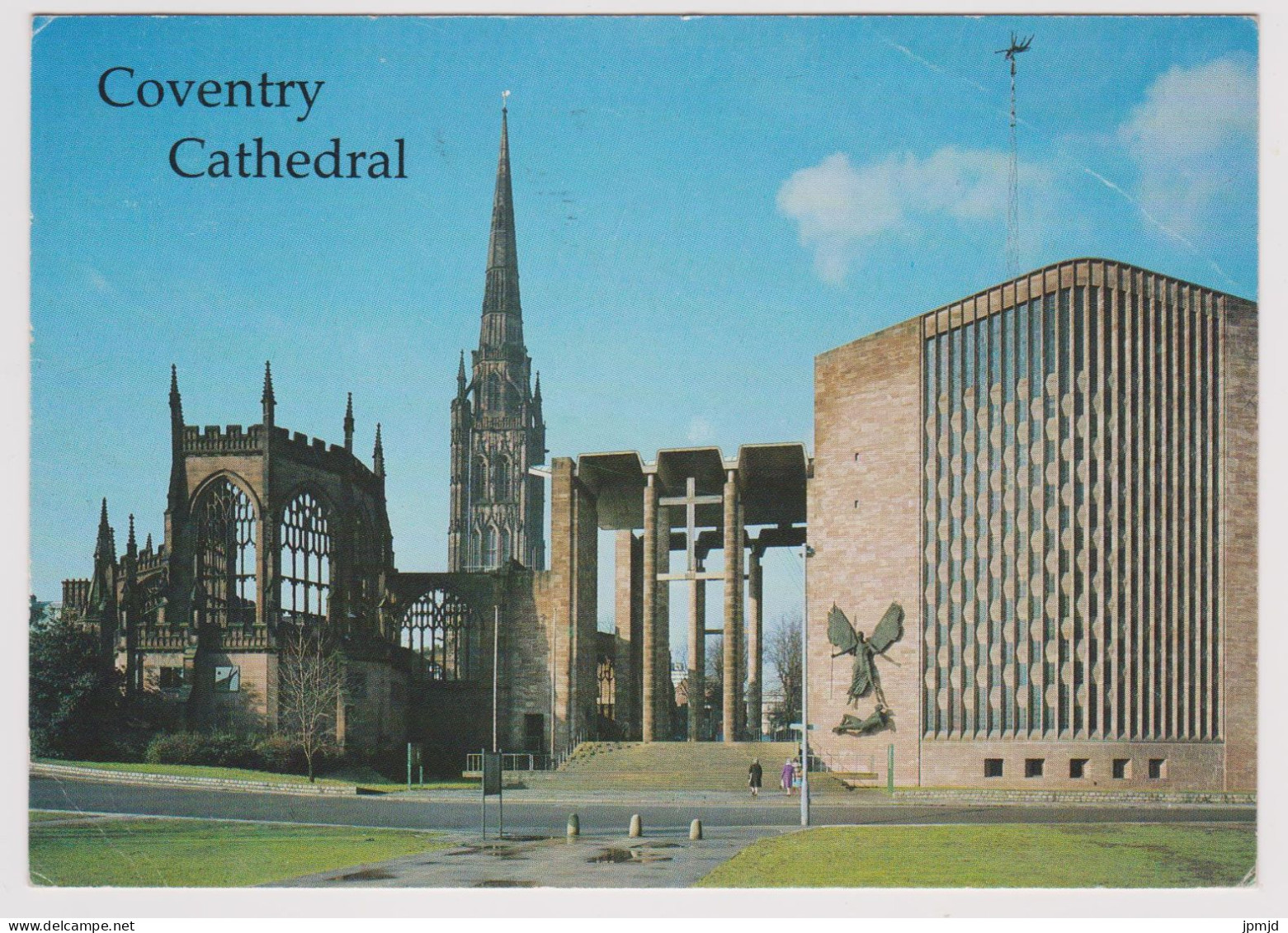 Coventry Cathedral - Spire And East Side - Publ. Judges Postcards Ltd - Coventry
