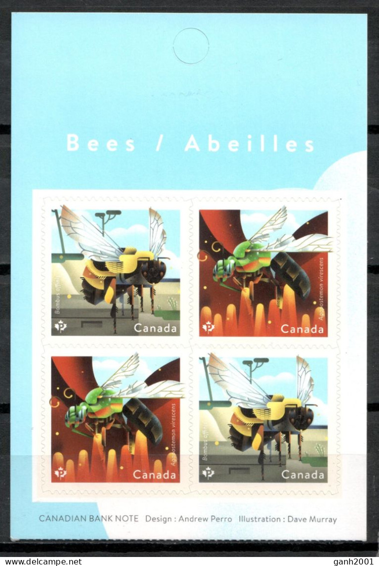 Canada 2018 / Insects Bees MNH Insectos Abejas Insekten Bienen Insekten / Cu20835  33-50 - Abeilles