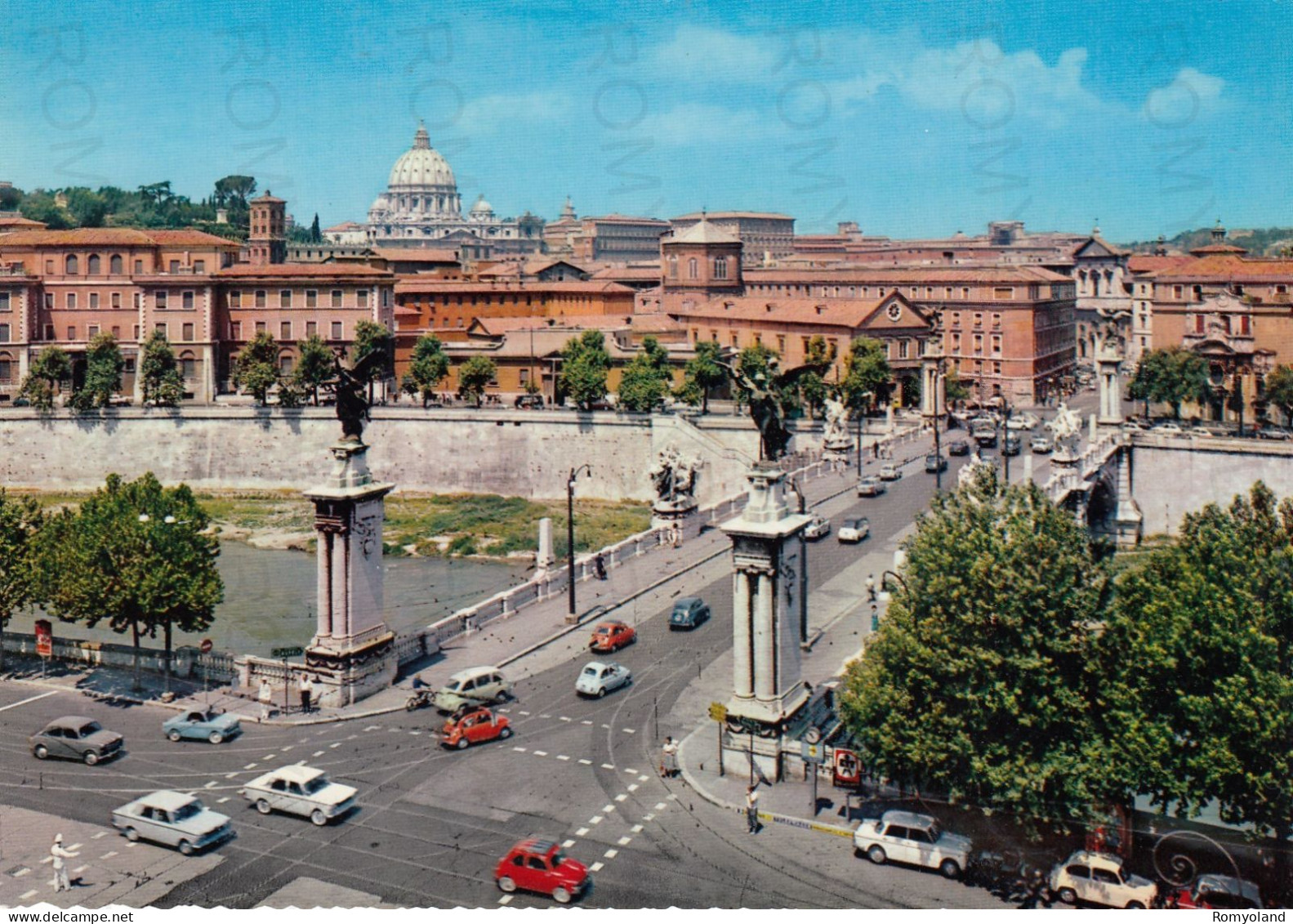 CARTOLINA  ROMA,LAZIO-PONTE VITTORIO EMANUALE II-STORIA,MEMORIA,CULTURA,RELIGIONE,BELLA ITALIA,NON VIAGGIATA - Bridges