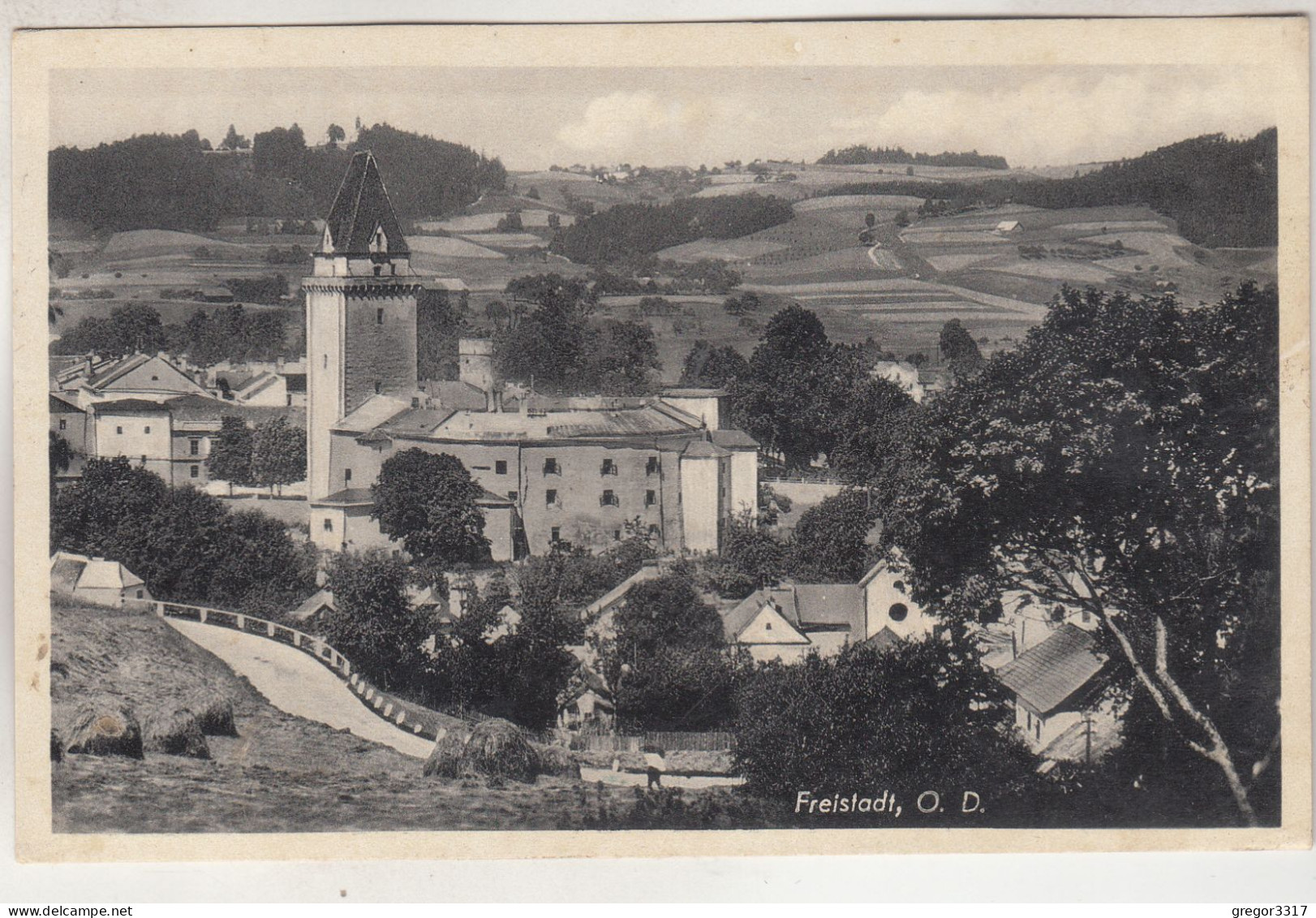 C7080) FREISTADT - Oberdonau - Straße U. Weitere Details ALT 1942 FELDPOST - Freistadt