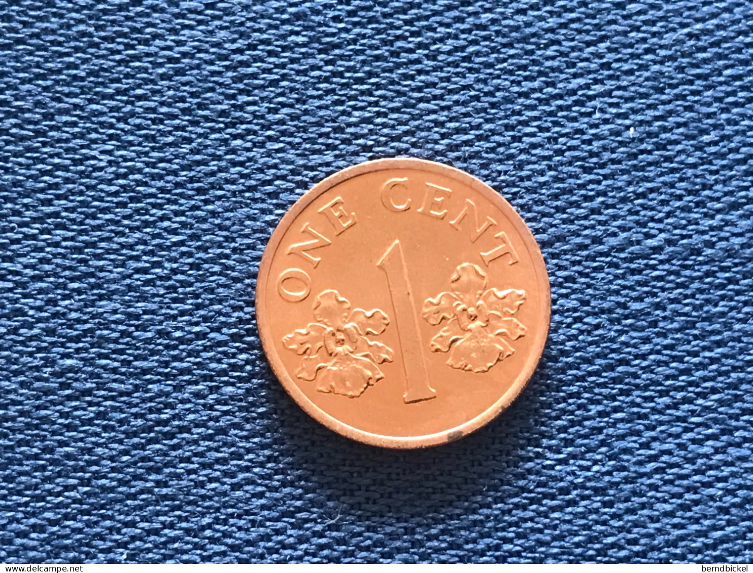 Münze Münzen Umlaufmünze Singapur 1 Cent 1995 - Singapour