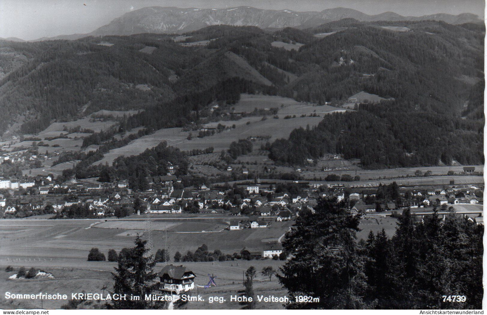 Sommerfrische Krieglach Im Mürztal Gegen Hohe Veitsch  (12562) - Krieglach