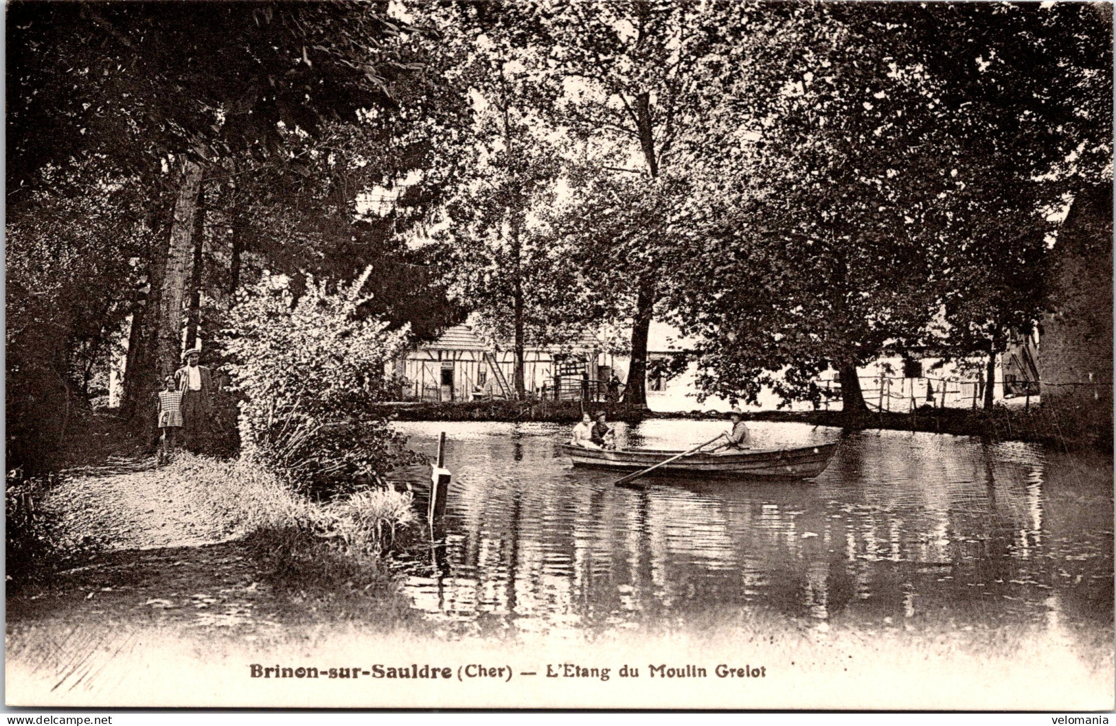 S12651 Cpa 18 Brinon Sur Sauldre - L'Etang Du Moulin Grelot - Brinon-sur-Sauldre
