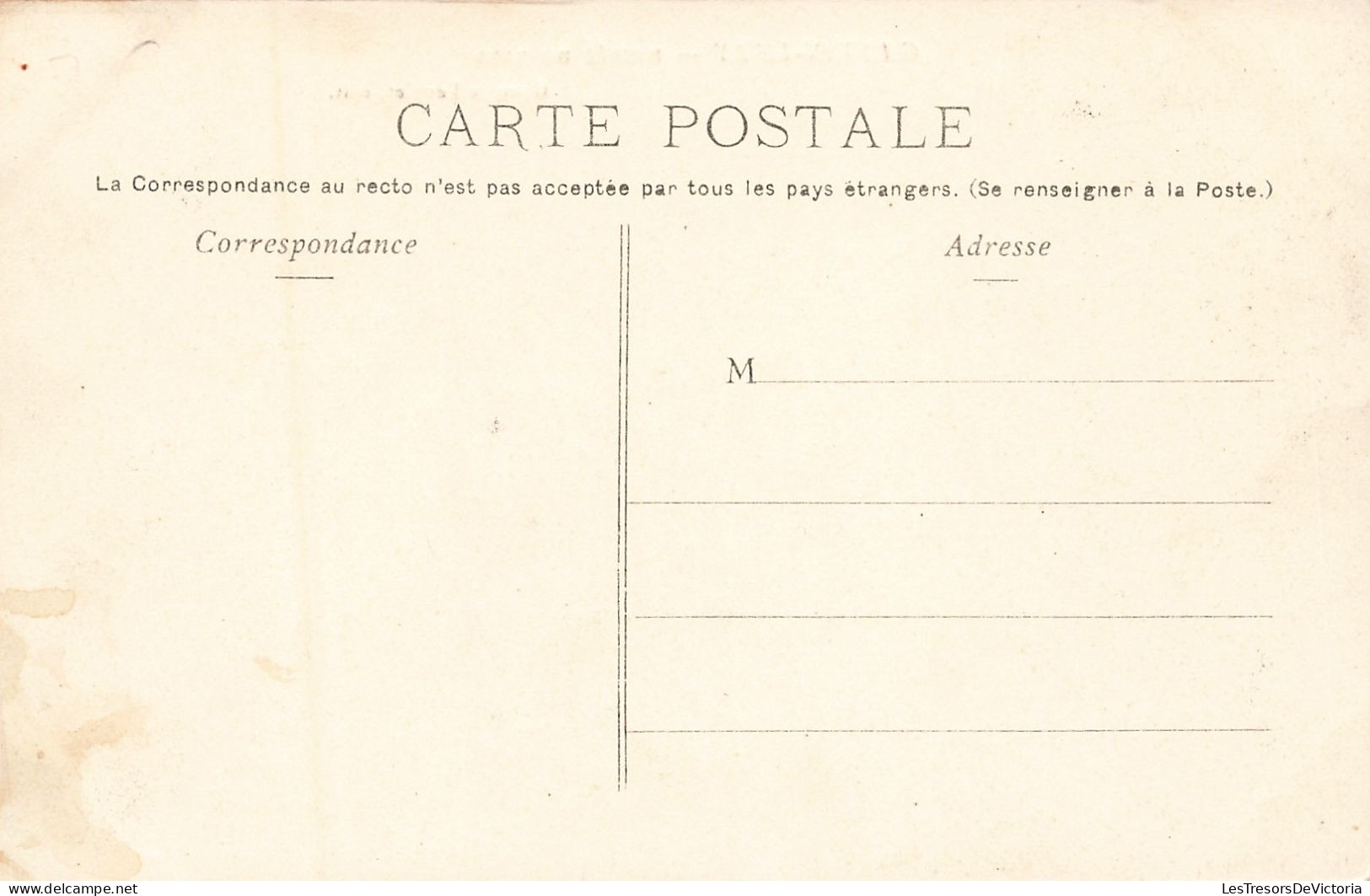 France - Gargan Livry - Entrée Du Pays - Georges Langlet Edit. - Animé - Carte Postale Ancienne - Livry Gargan