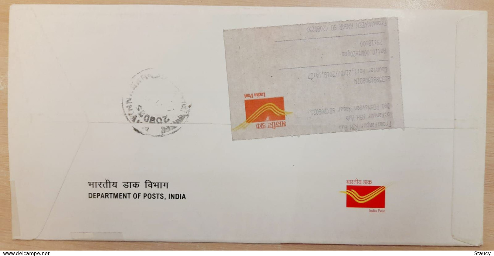 India 2018 REGISTERED SPEED POST COVER On 150th Birth Anniversary Of Mahatma Gandhi Registered (EMS Speed Post) Post - Lettres & Documents