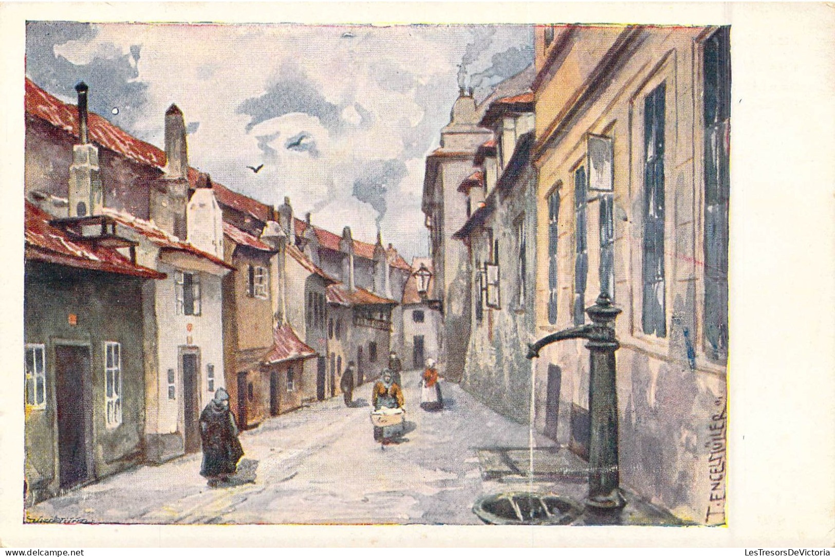 REPUBLIQUE-TCHEQUE - Prague - La Ruelle D'or - Carte Postale Ancienne - World