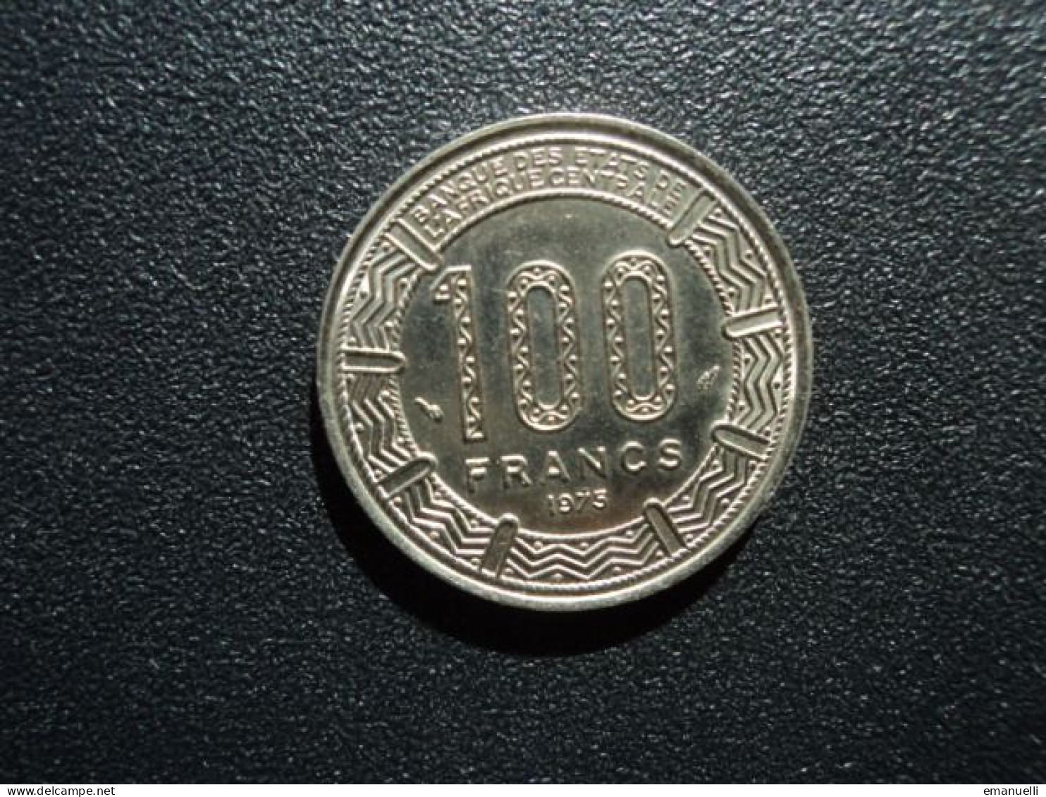 GABON : 100 FRANCS  1975   KM 13    SUP+ * - Gabun