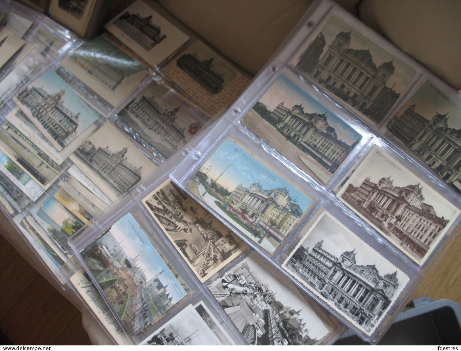 Anvers Plus De 1400 Cartes Postales Depuis 1900. 537 Sont Affranchies Estampillés Antwerpen En 250 Pochettes Polyester - 500 Postcards Min.