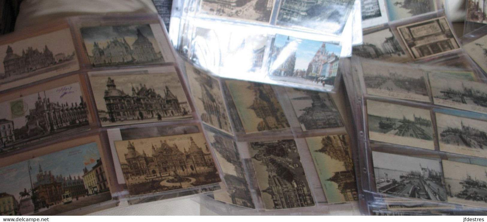 Anvers Plus De 1400 Cartes Postales Depuis 1900. 537 Sont Affranchies Estampillés Antwerpen En 250 Pochettes Polyester - 500 CP Min.