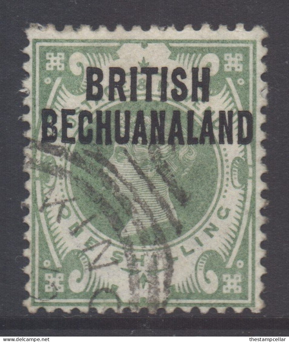 Bechuanaland Scott 37 - SG37, 1891 Victoria 1/- Used - 1885-1895 Colonia Británica