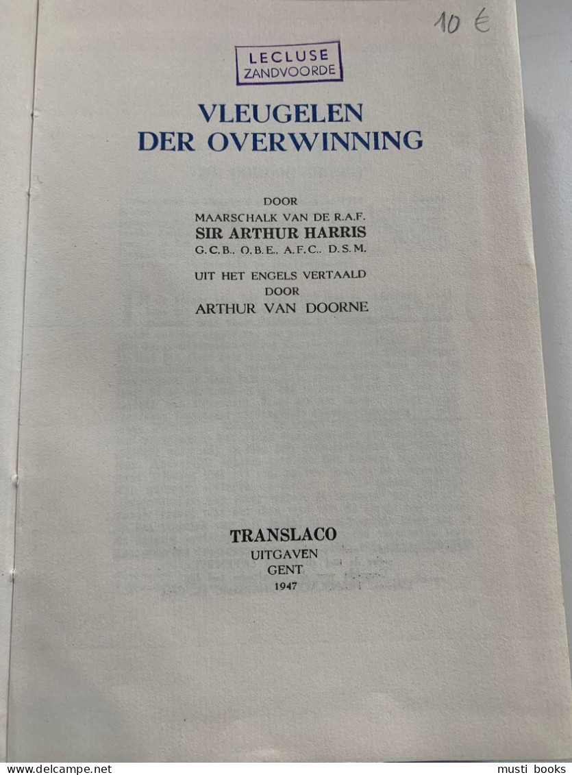 (1939-1945 LUCHTOORLOG RAF) Vleugelen Der Overwinning. - Guerre 1939-45