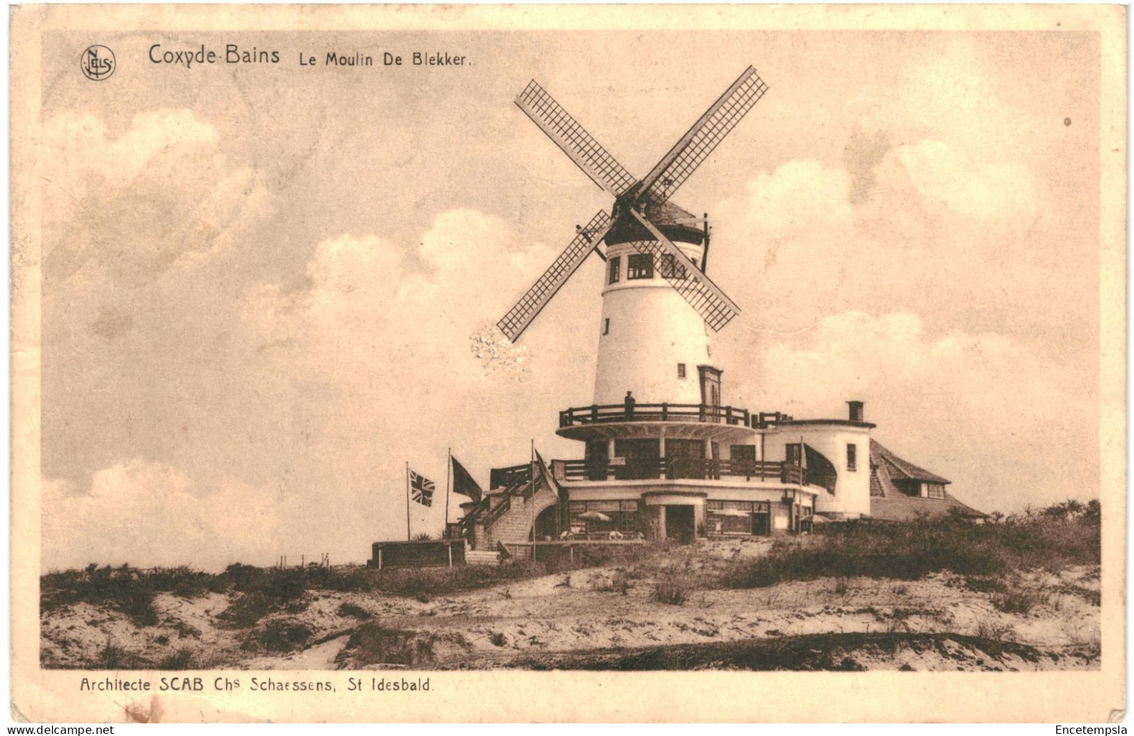 CPA Carte Postale Belgique Coxyde Bains Le Moulin De Blekker VM65868ok - Koksijde