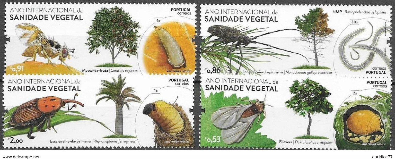 Portugal 2020 - International Year Of Plant Health - Sonstige & Ohne Zuordnung