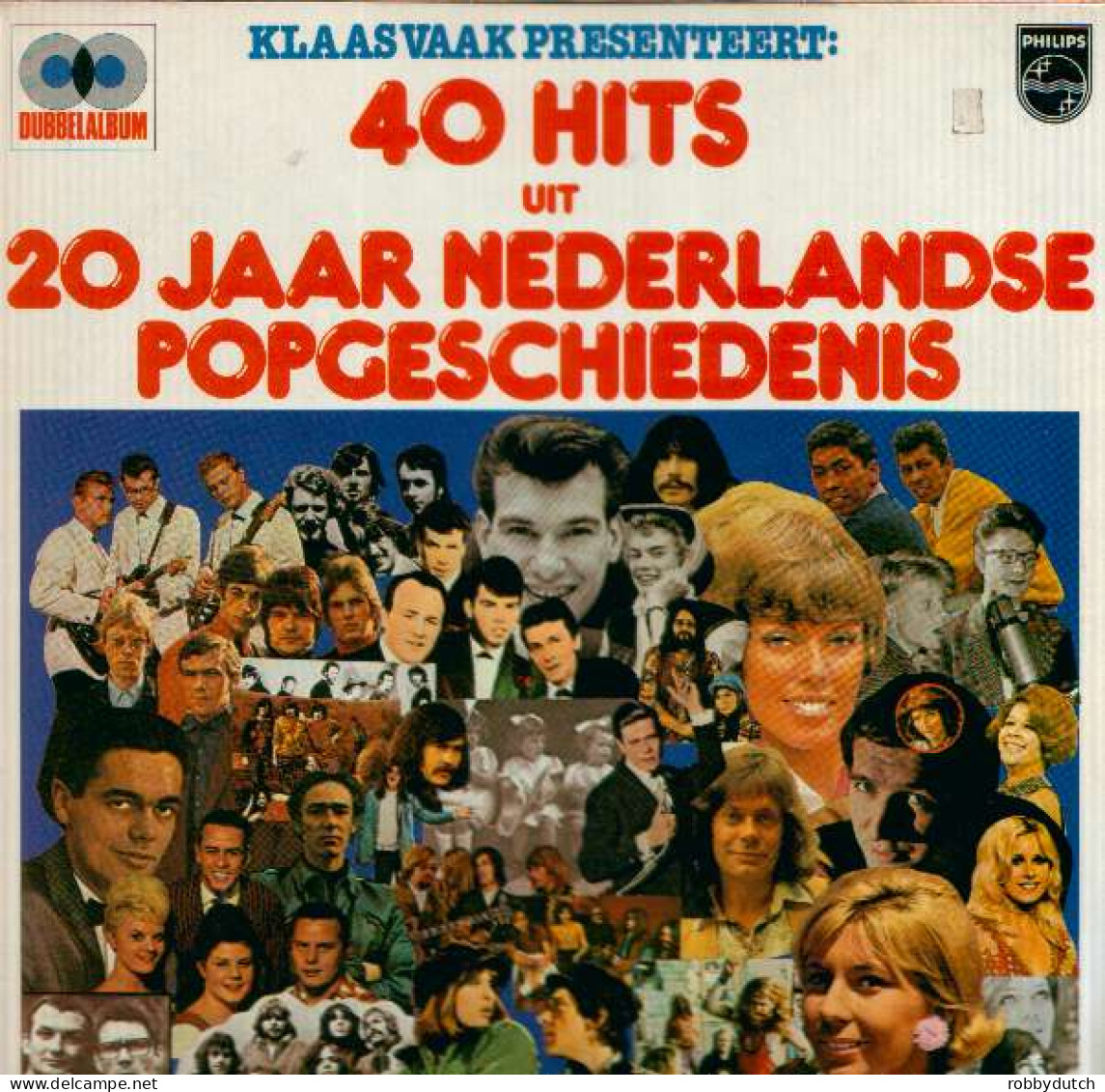 * 2LP *  40 HITS UIT 20 JAAR NEDERLANDSE POPGESCHIEDENIS - Compilations