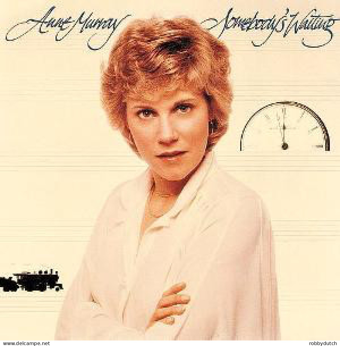 * LP *  ANNE MURRAY - SOMEBODY'S WAITING (Holland 1980 EX-) - Compilations