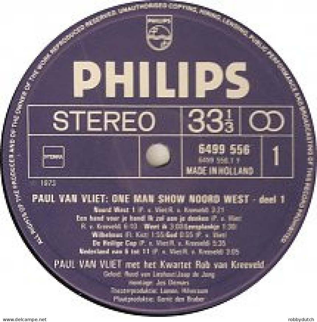 * 2LP *  PAUL VAN VLIET - ONE MAN SHOW NOORD-WEST (Holland 1975) - Humour, Cabaret