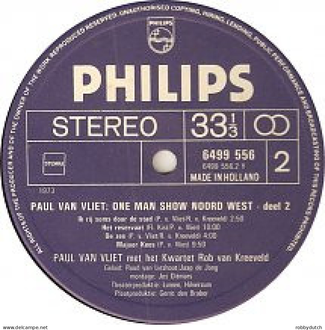 * 2LP *  PAUL VAN VLIET - ONE MAN SHOW NOORD-WEST (Holland 1975) - Cómica