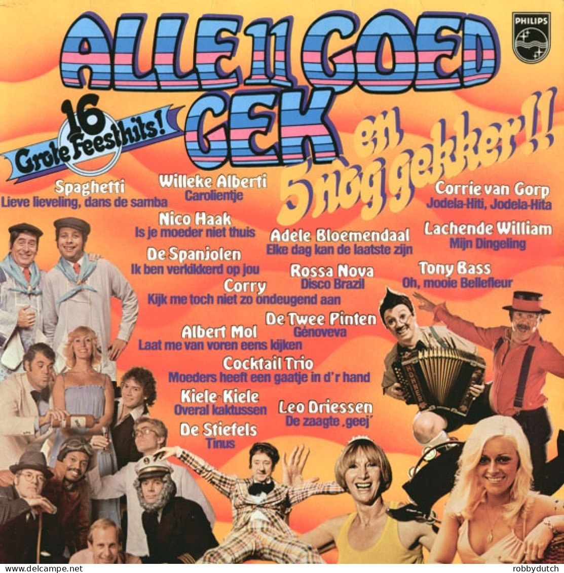 * LP * ALLE 11 GOED GEK EN 5 NOG GEKKER (Holland 1976) - Autres - Musique Néerlandaise