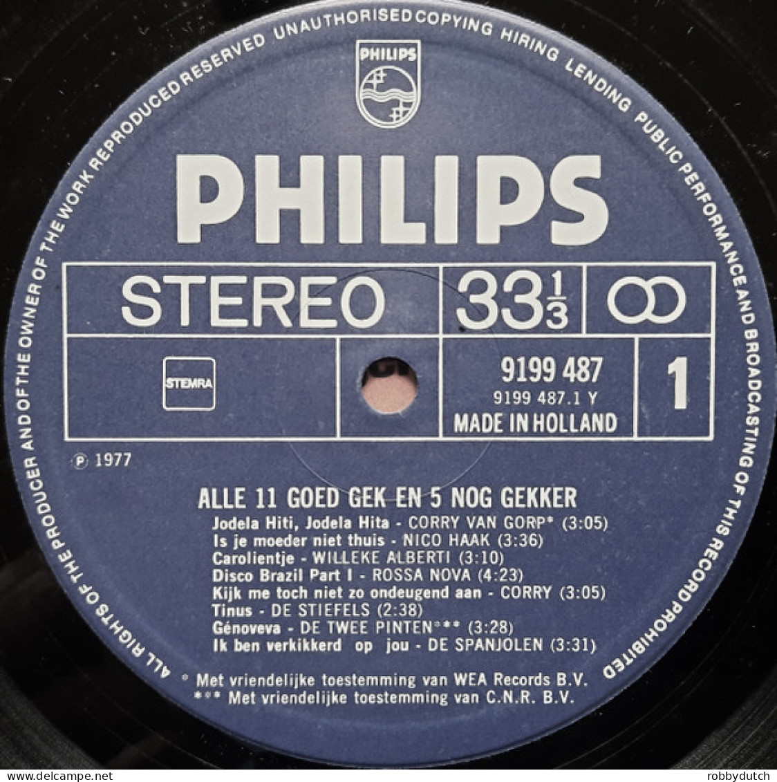 * LP * ALLE 11 GOED GEK EN 5 NOG GEKKER (Holland 1976) - Other - Dutch Music
