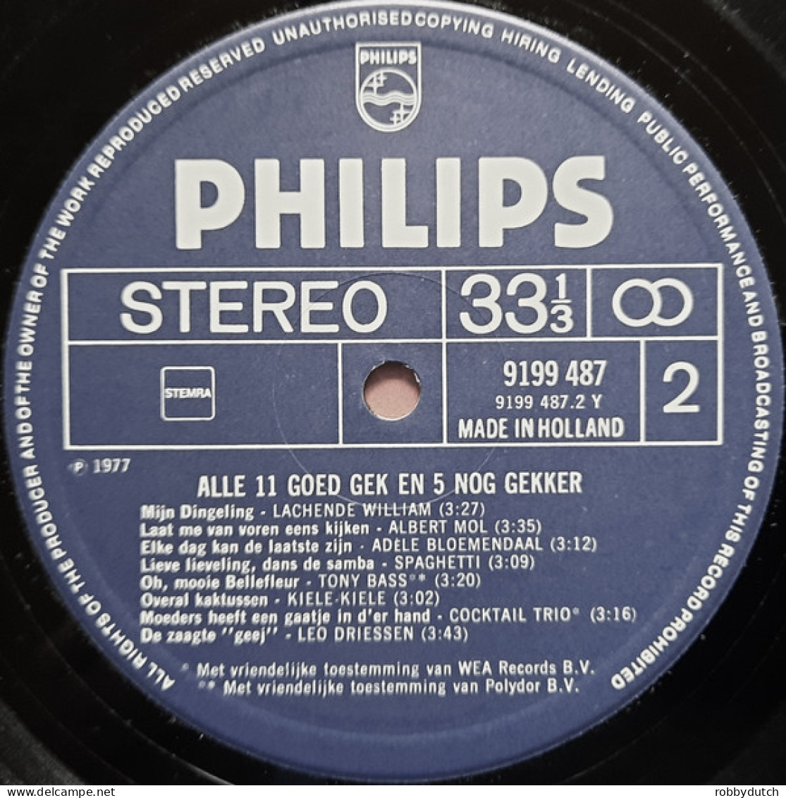 * LP * ALLE 11 GOED GEK EN 5 NOG GEKKER (Holland 1976) - Sonstige - Niederländische Musik