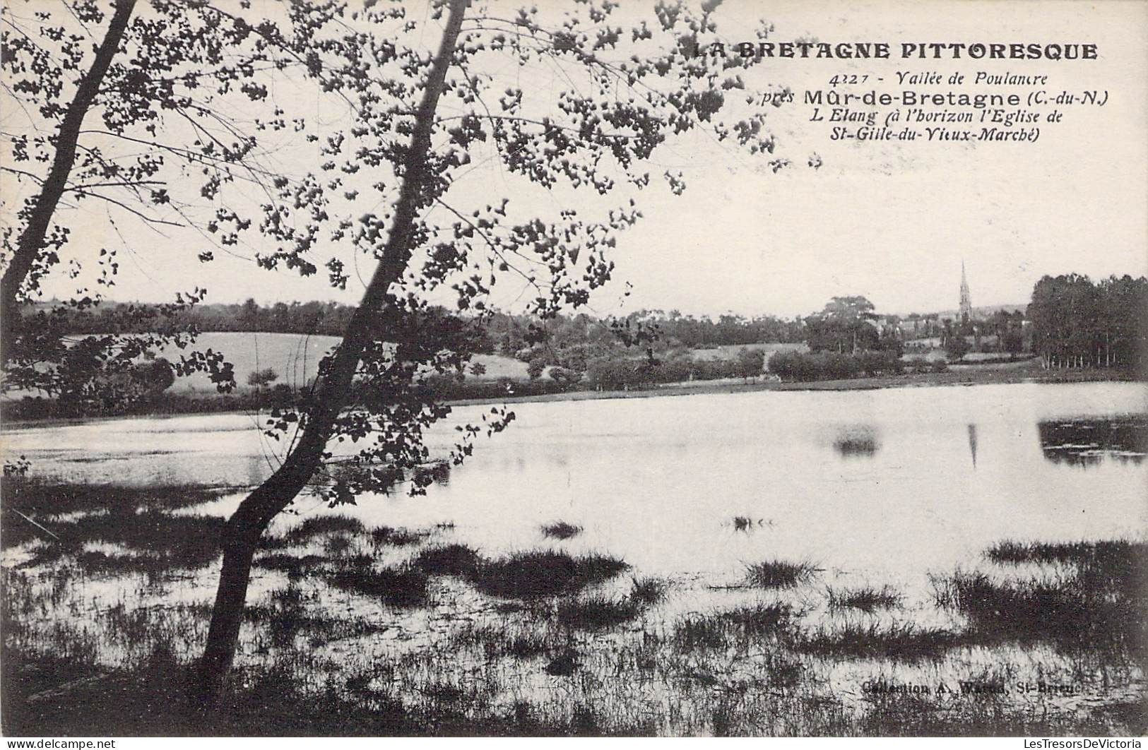 FRANCE - 22 - Vallée De Poulancre - MUR DE BRETAGNE - L'étang  - Carte Postale Ancienne - Autres & Non Classés