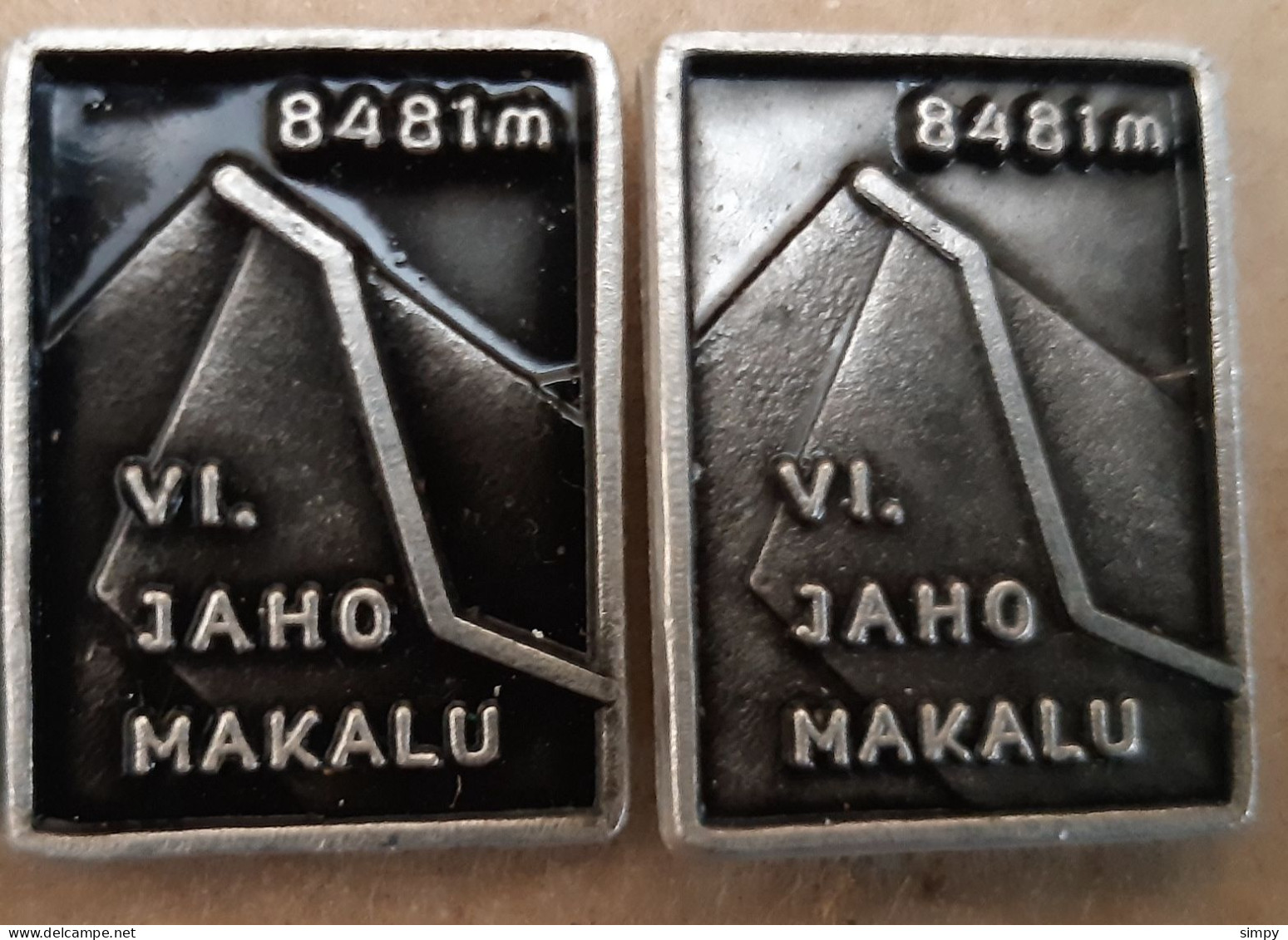 VI. JAHO MAKALU 8481m Yugoslav Expedition 1975 Alpinism Mountaineering Slovenia Ex Yugoslavia Pins - Alpinisme