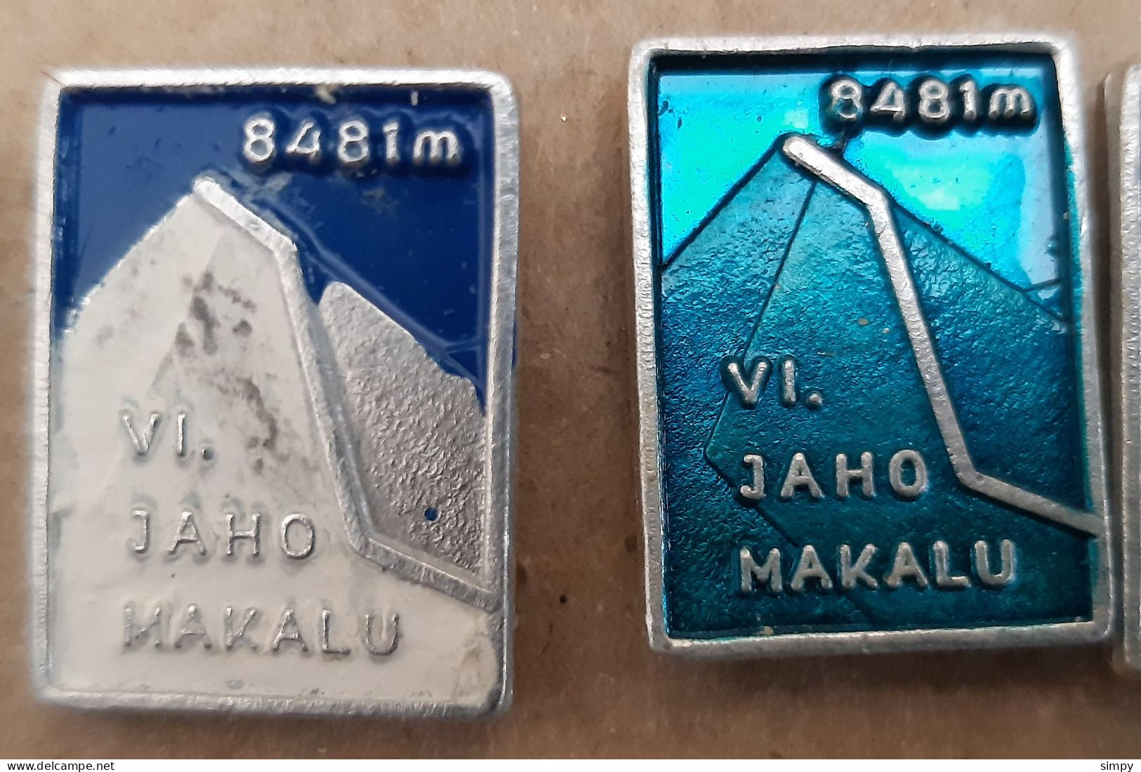 VI. JAHO MAKALU 8481m Yugoslav Expedition 1975 Alpinism Mountaineering Slovenia Ex Yugoslavia Pins - Alpinisme, Beklimming