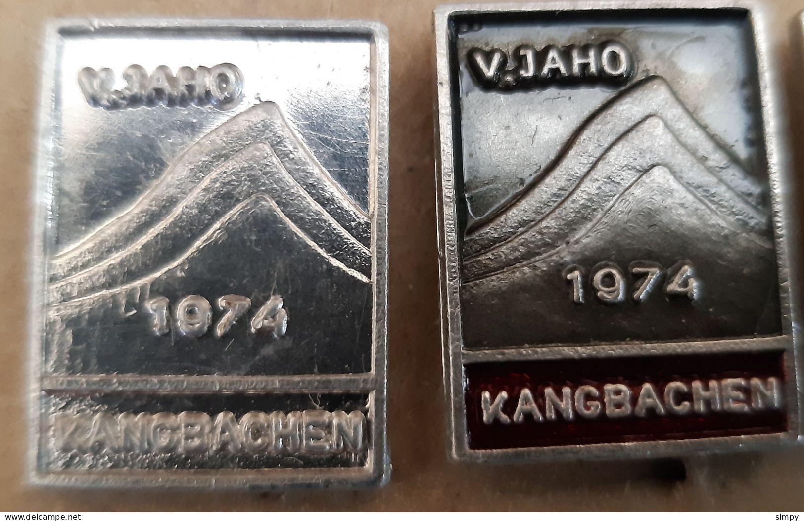 VI. JAHO MAKALU 8481m Yugoslav Expedition 1975 Alpinism Mountaineering Slovenia Ex Yugoslavia Pins - Alpinismus, Bergsteigen