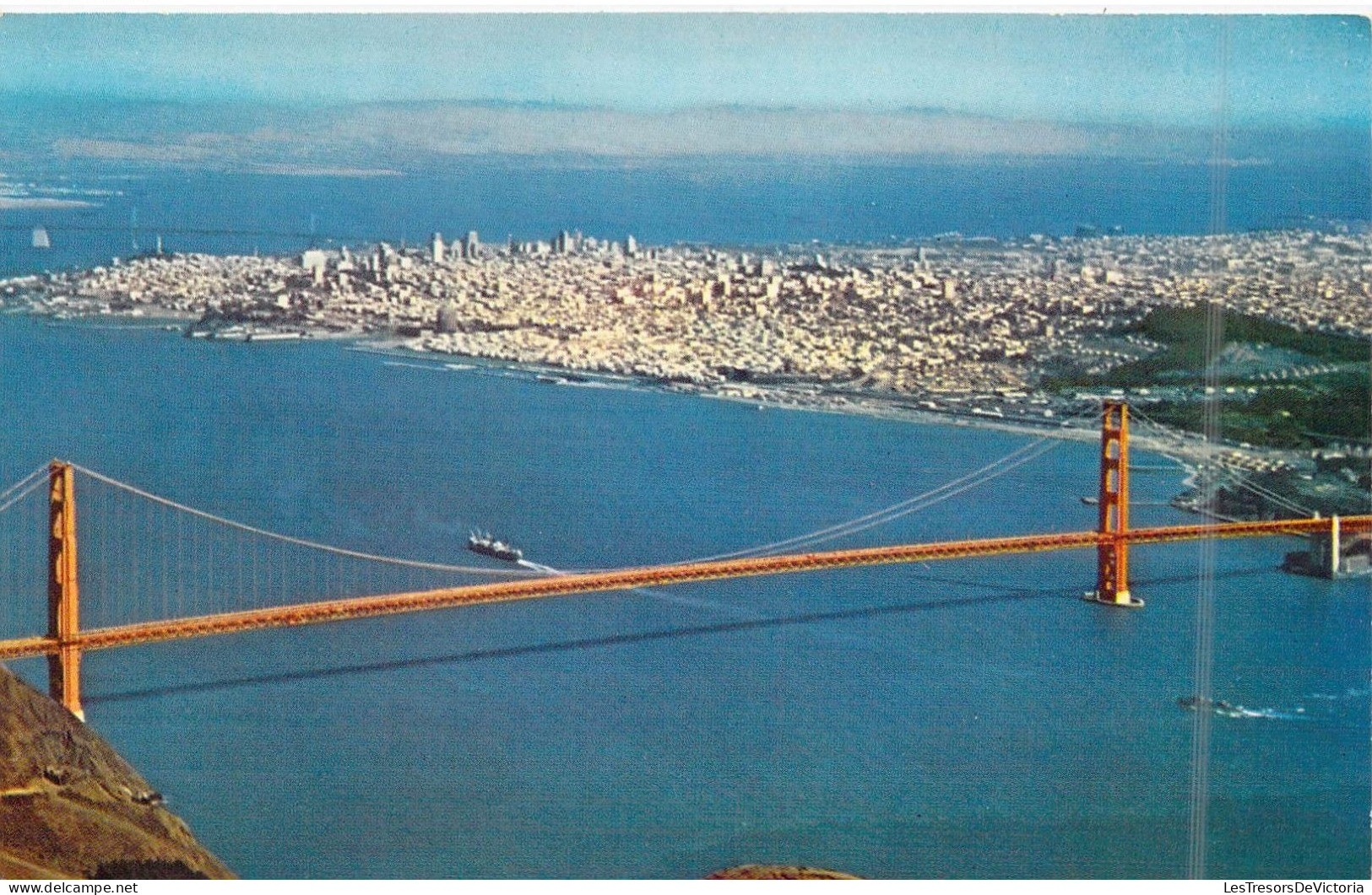 ETATS-UNIS - Californie - San Francisco - Golden Gate Bridge - Carte Postale Ancienne - San Francisco