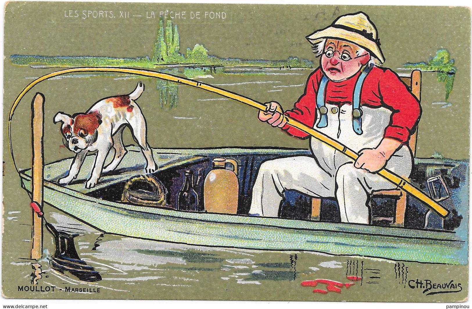 CH. BEAUVAIS - Les Sports - La Pêche De Fond - Humour - Beauvais