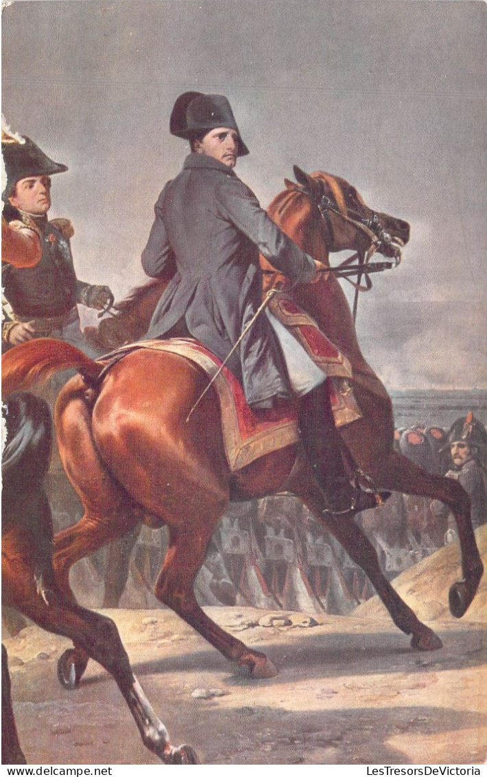 Personnages Historique - Napoléon 1er - Napoléon 1er A La Bataille D'Iéna - Octobre 1806 - Carte Postale Ancienne - Personaggi Storici