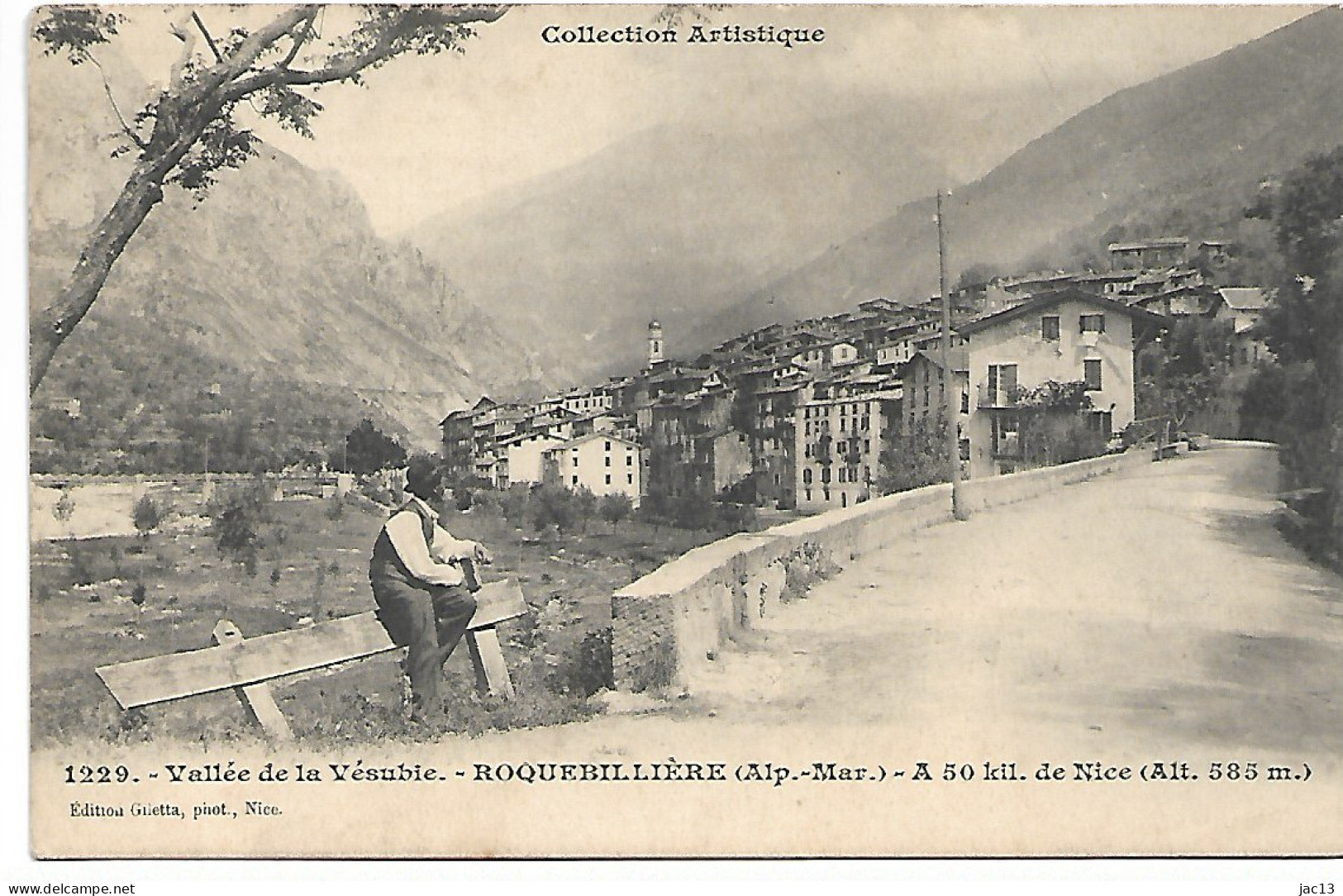 L200B044 - Vallée De La Vésubie - 1229 Roquebillière - A 50 Kil. De Nice - Roquebilliere