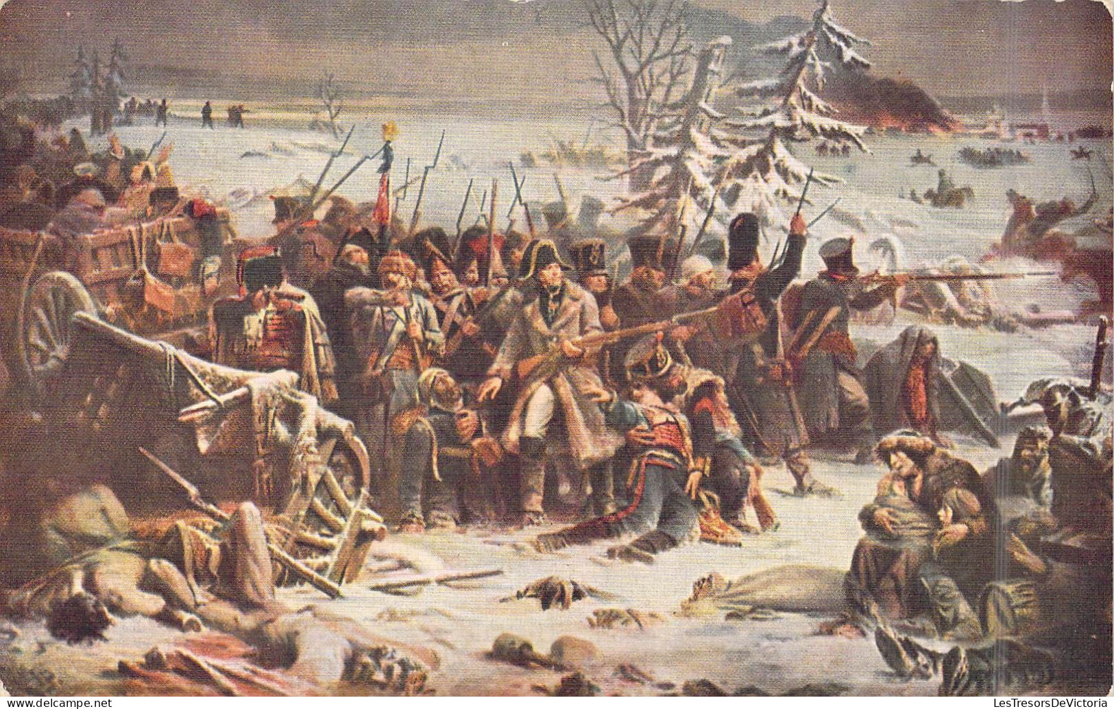 Militaria - Guerres - Retraite De Russie - Décembre 1812 - Carte Postale Ancienne - Otras Guerras