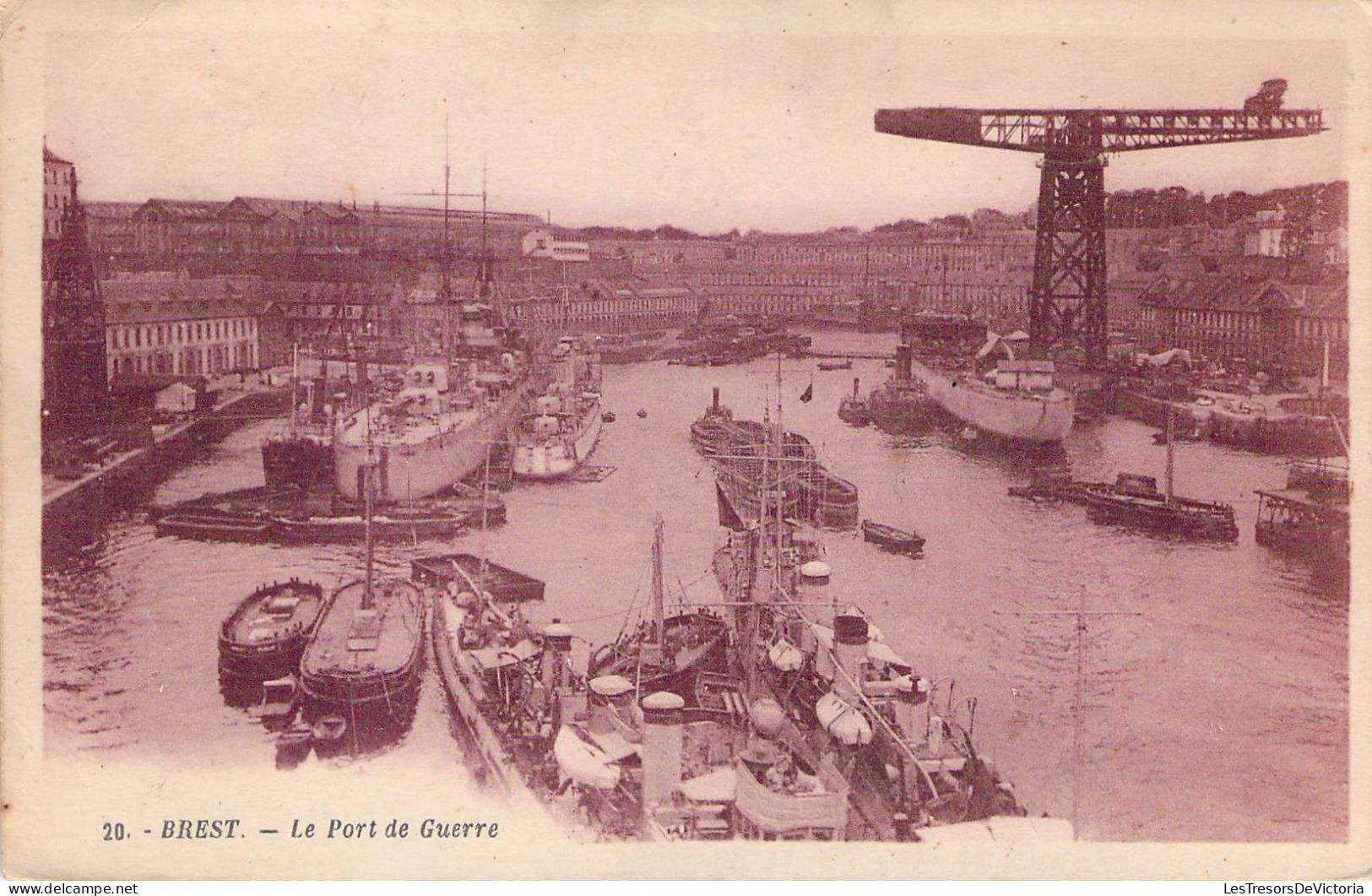 FRANCE - 29 - BREST - Le Port De Guerre - Carte Postale Ancienne - Brest