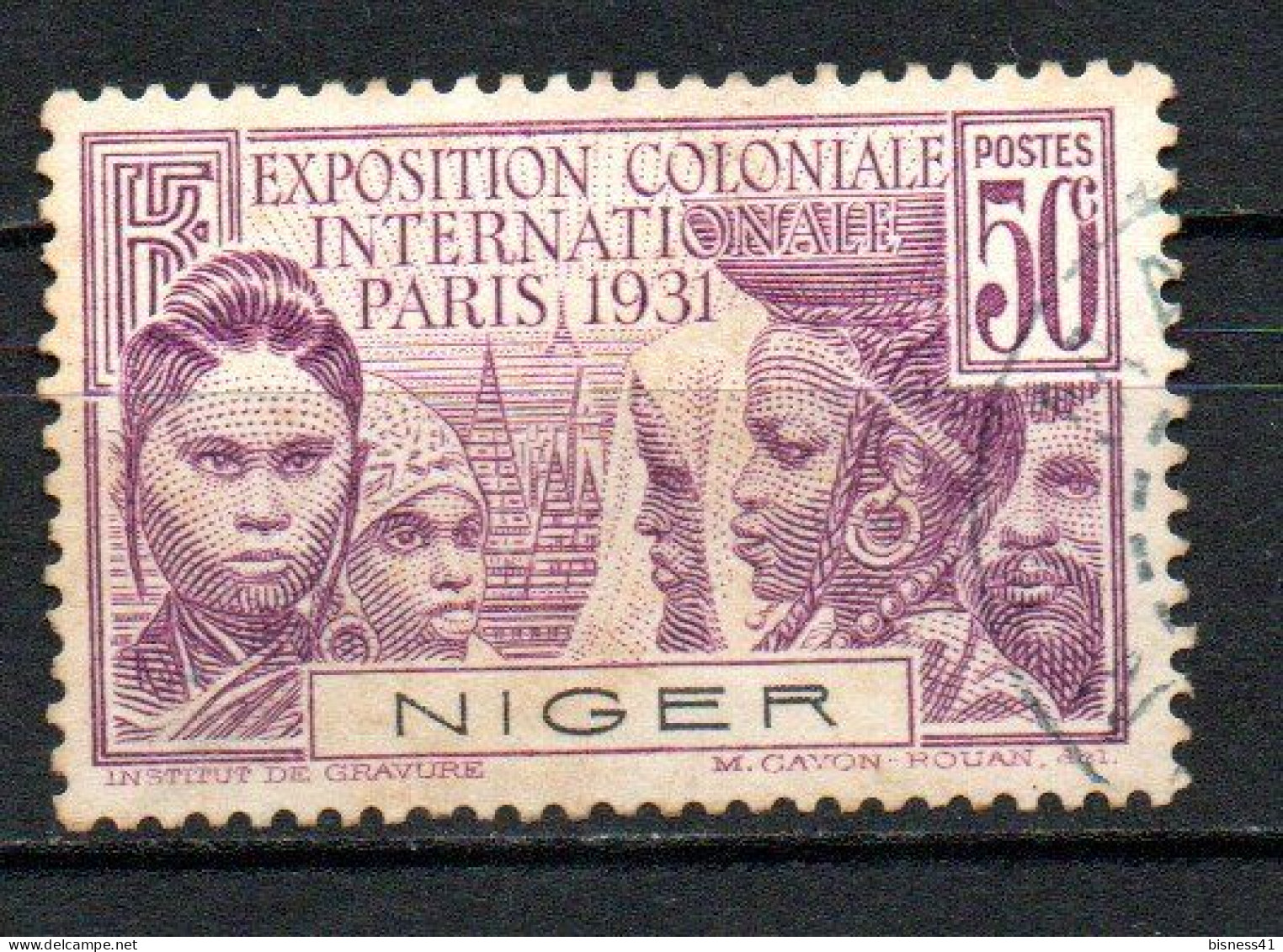 Col33  Colonie Niger N° 54 Oblitéré  Cote : 7,00€ - Oblitérés