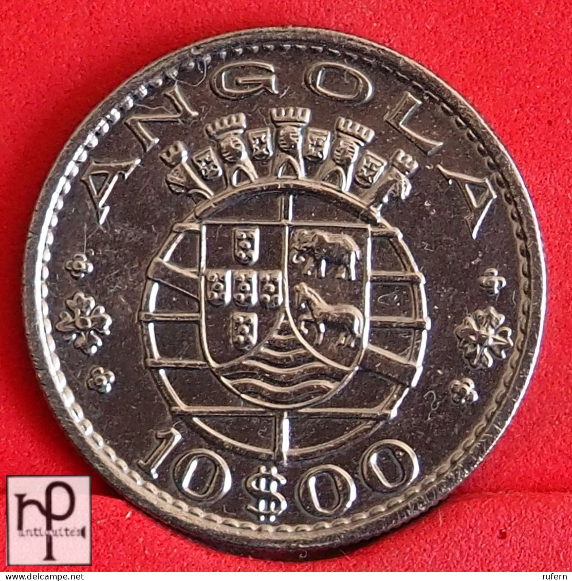 ANGOLA 10 ESCUDOS 1969 -    KM# 79 - (Nº54224) - Angola