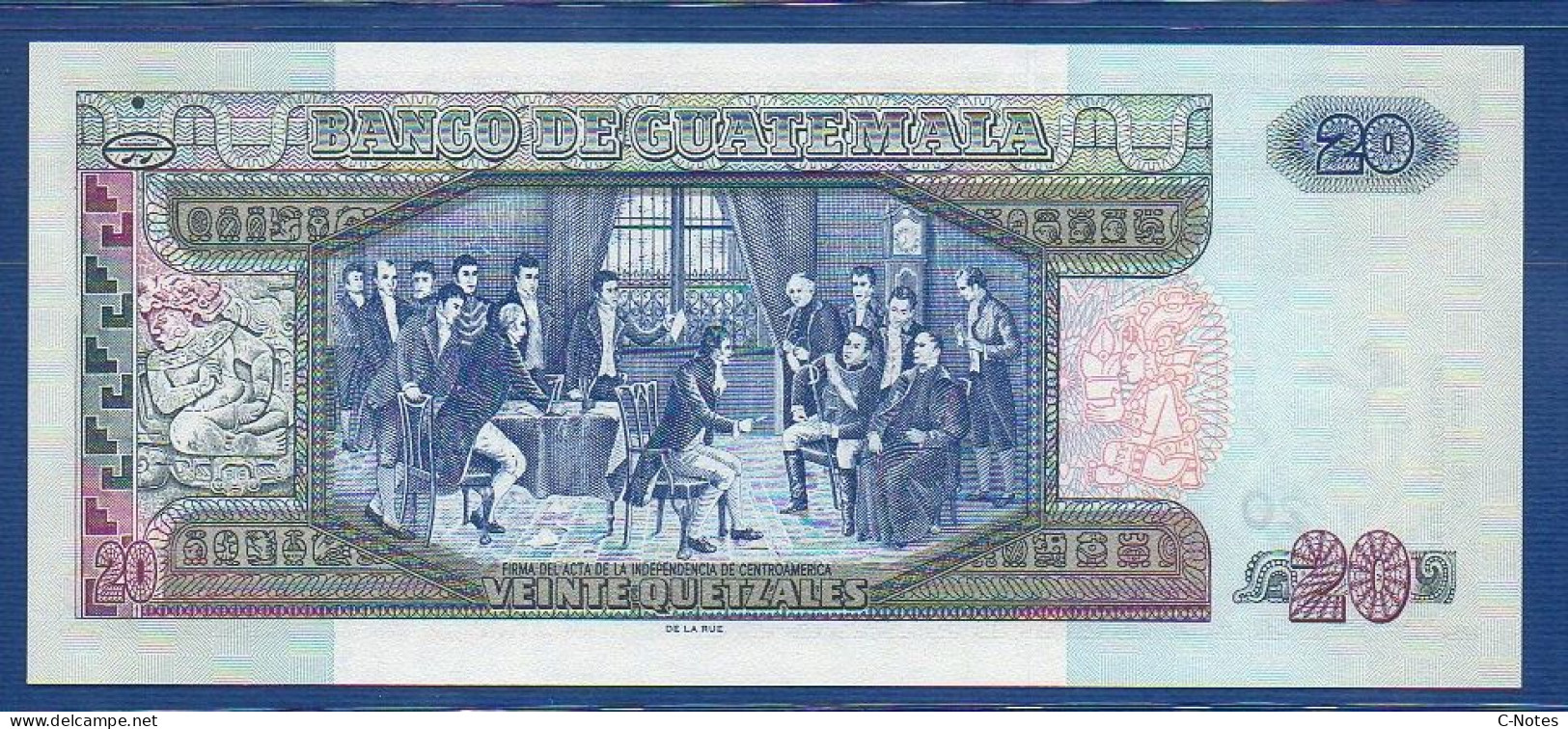 GUATEMALA - P.112a – 20 Quetzales 2006 UNC, S/n  E42165485B, Printer: De La Rue, London - Guatemala